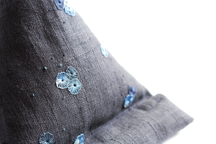 Handyhalter Blumenblau